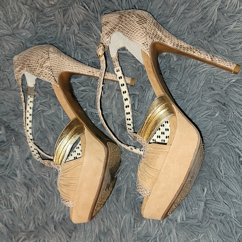 Jessica Simpson Brouge Peep Toe Heel